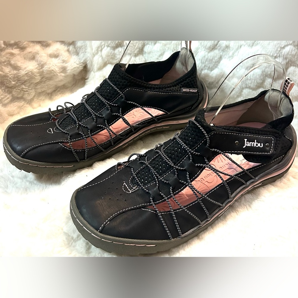 Jambu Black Pink cut out Athletic Shoes for Women size 9M - Picture 2 of 10